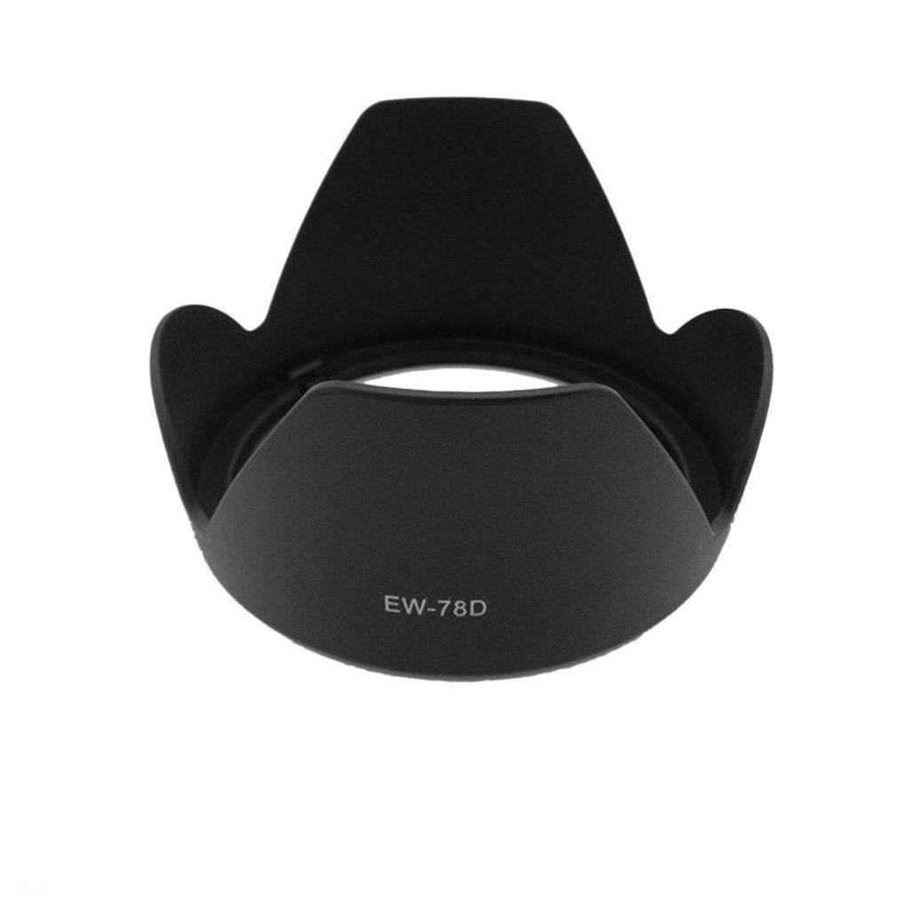 EW-78D Lens Hood Lotus Shape Cap Light Shading Cover For Canon