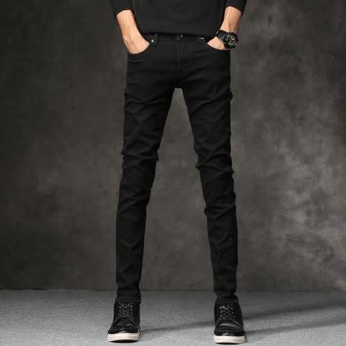 Black Jean Trouser For Men