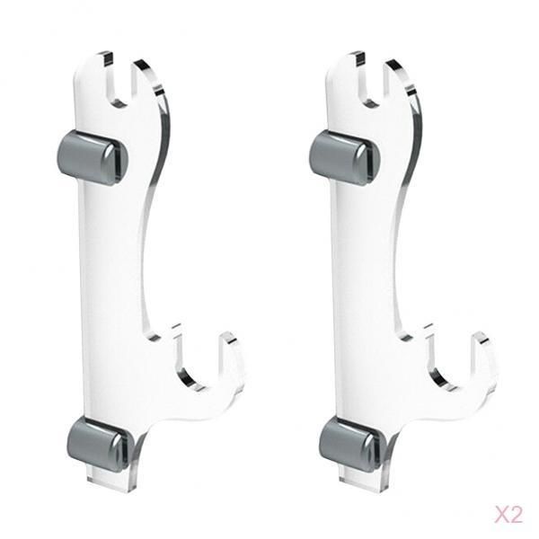2 Pair 1 Tier Wall Mount Samurai  Katana Holder Rack Hanger Arts