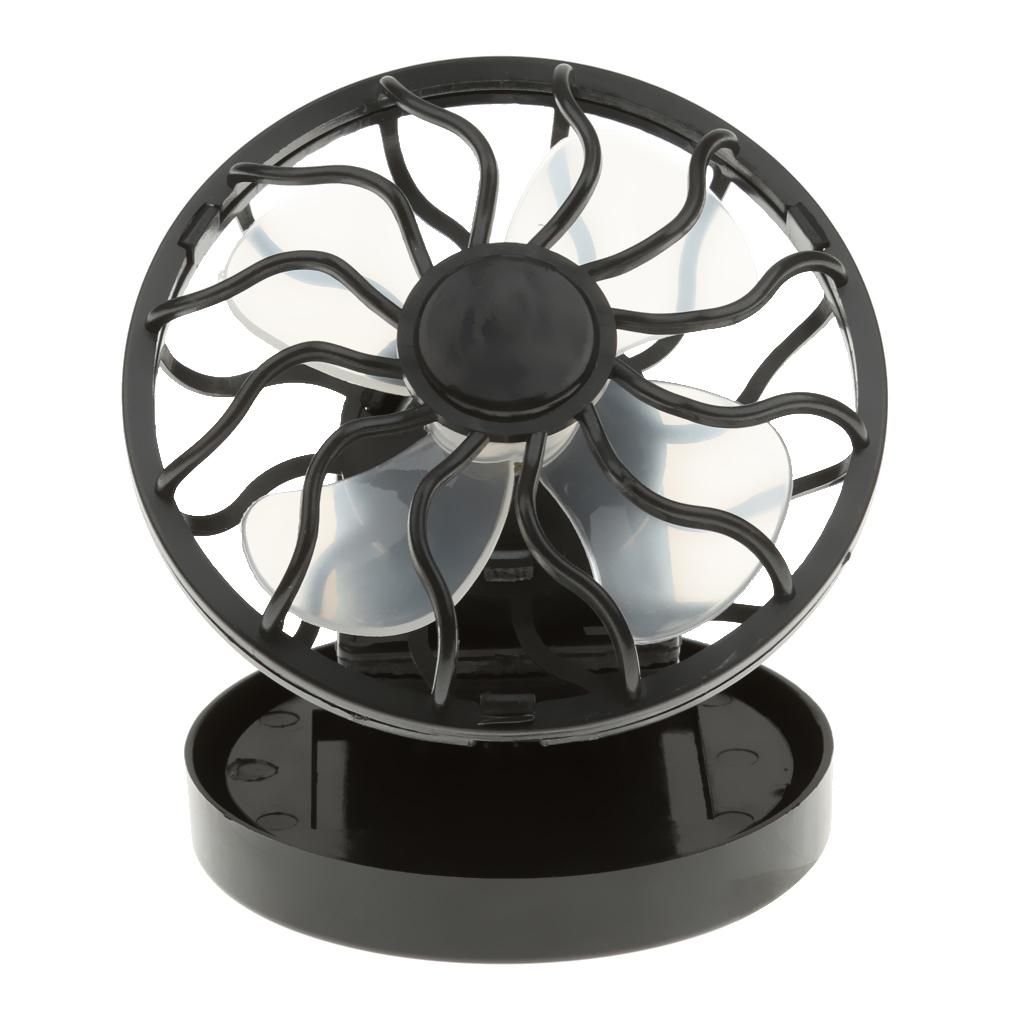 Energy Saving Clip-on Solar Cell Fan Sun Power Energy Panel Cooling