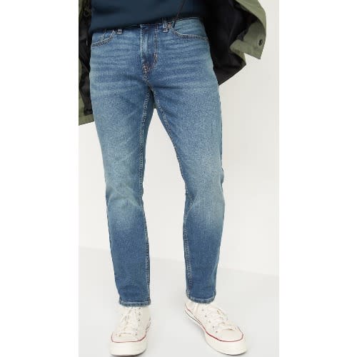 Skinny Built-in Flex Jeans, Medium Wash