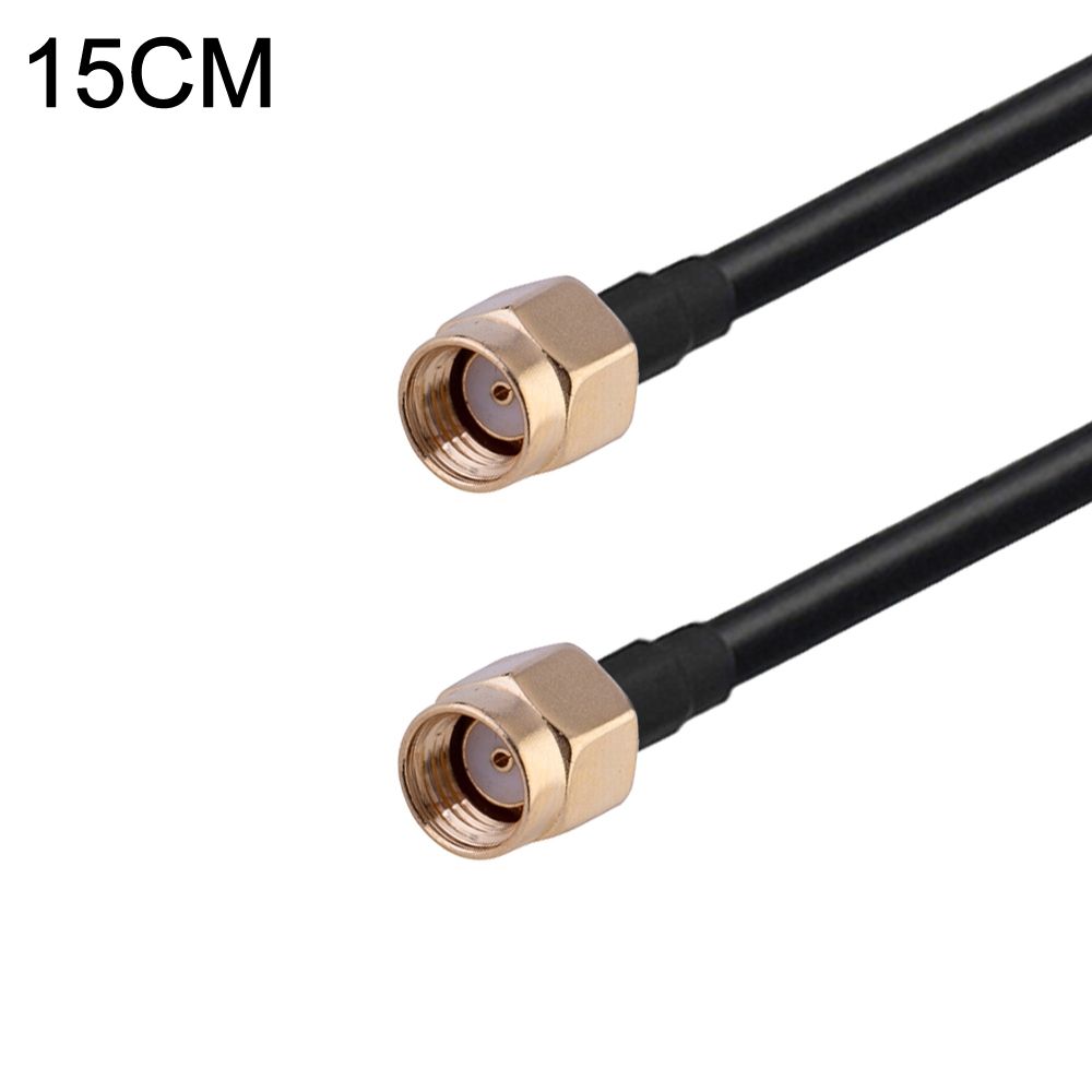 RP-SMA Male To RP-SMA Male 15cm RG174 Adapter