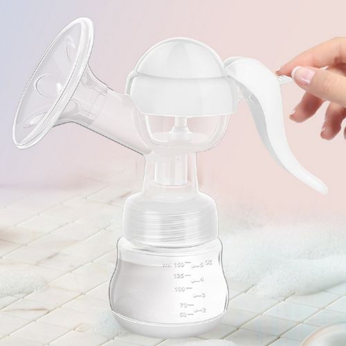 Portable Breastfeeding Baby Manual Massage Breast Pump