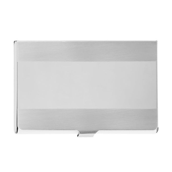 Universal Men Women   Stainless Steel  Redit ID Business  Ard Holder Box-silver