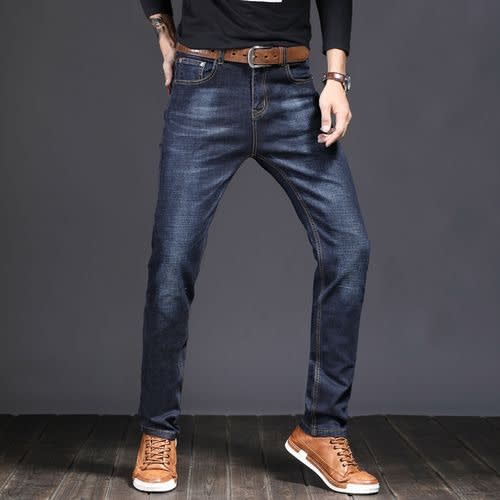 Smart Stock Jeans For Men - Mixed Blue