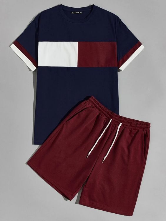 Unique Latest Men's Designed Up & Down Short - Multi
