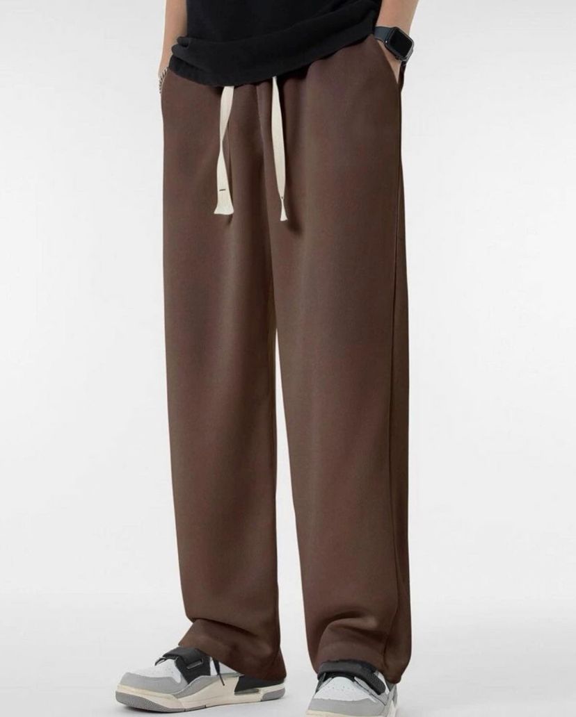 Custom-Made Brown Pants Joggers