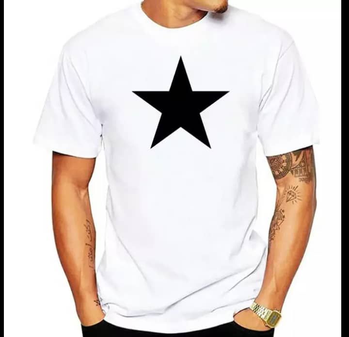 High Quality T-Shirt With Design Of STAR
