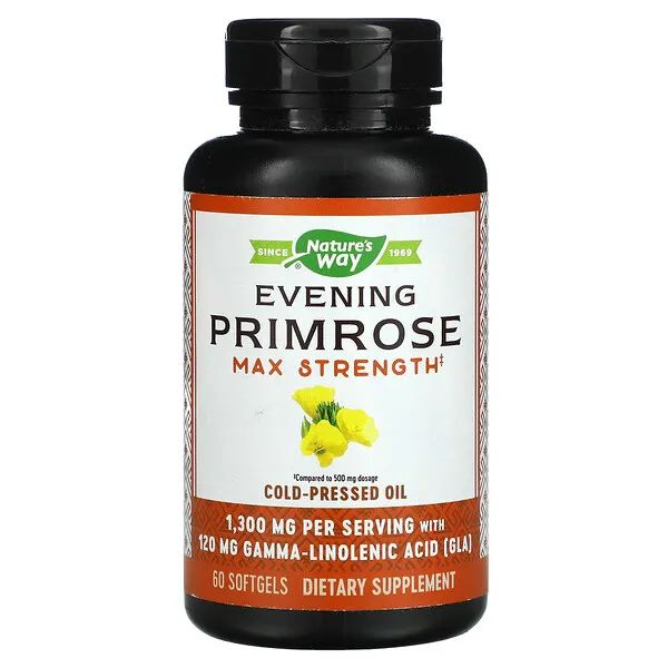 Evening Primrose Max Strength 1300mg - 60 Softgels