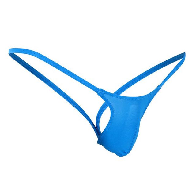 Mens Bulge Pouch Thong Panties Underwear
