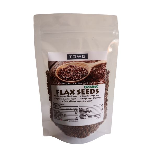 Organic Flaxseeds 100g