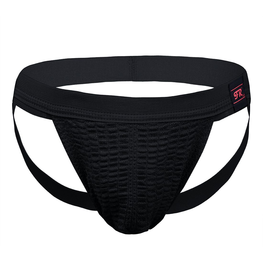 Mens    Underwear Athletic Supporter Mesh Jocks Sport Briefs Exotic Homme  Open