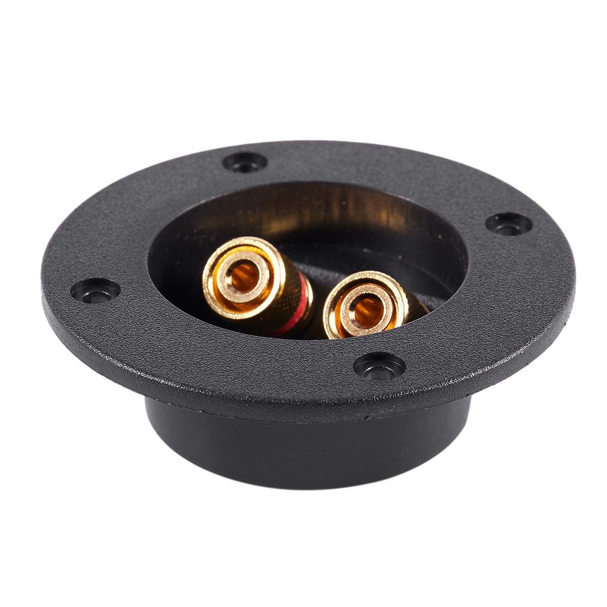 2-Way Speaker Car Box Terminal Round Spring Cups Connector