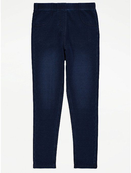 Navy Denim Jeggings