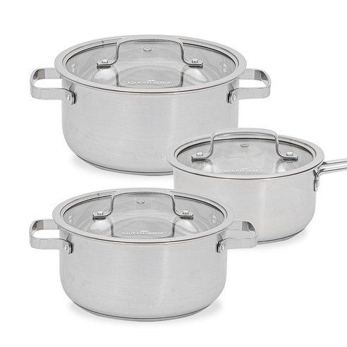 Queensense Induction One-handed Pot + Two-handed 2-piece