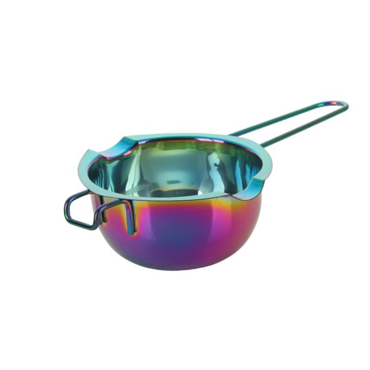 Stock Pot Stainless Steel Melting Bowl , Colour: Magic Colorful