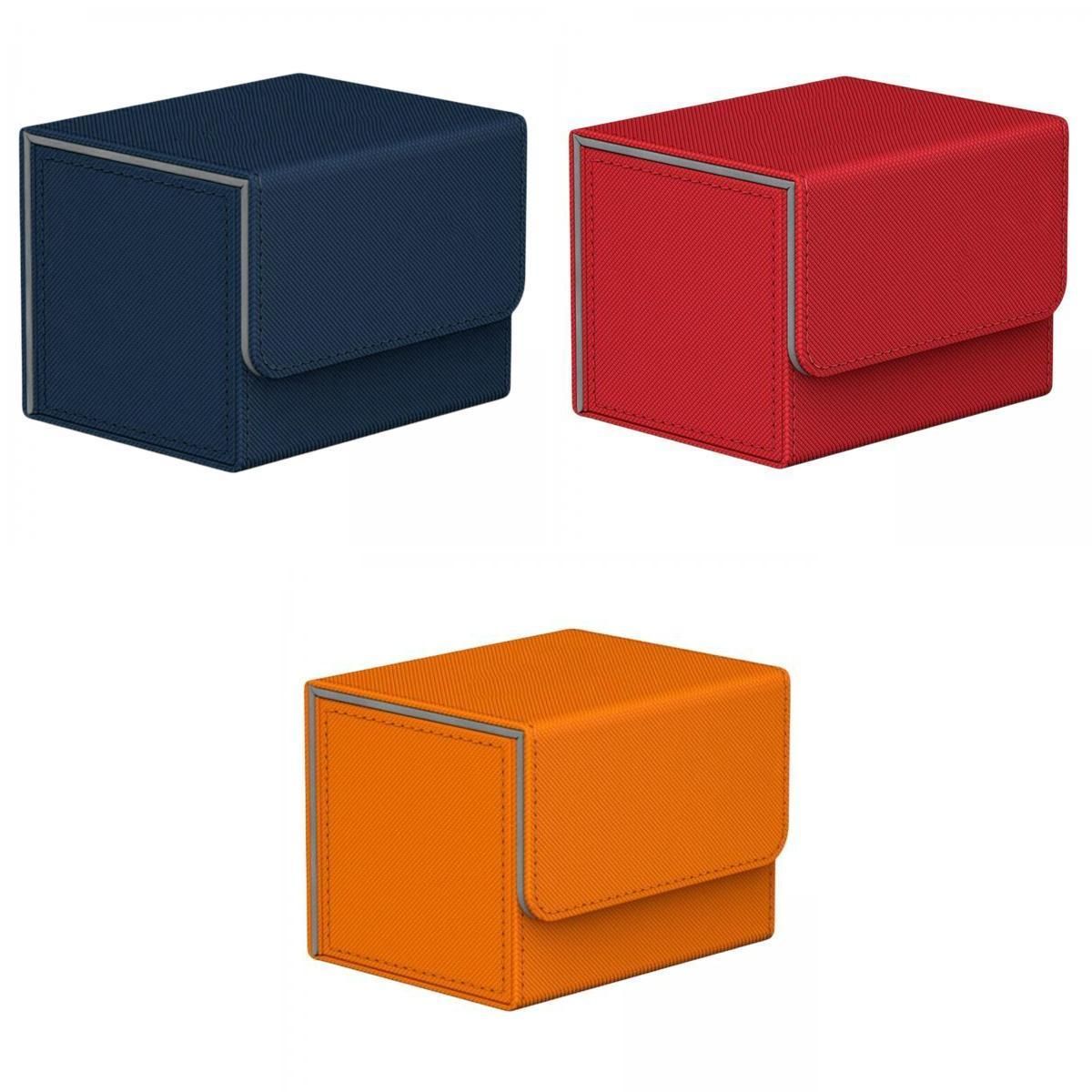 3x Sturdy Trading Card Deck Box Storage Organizer Holder