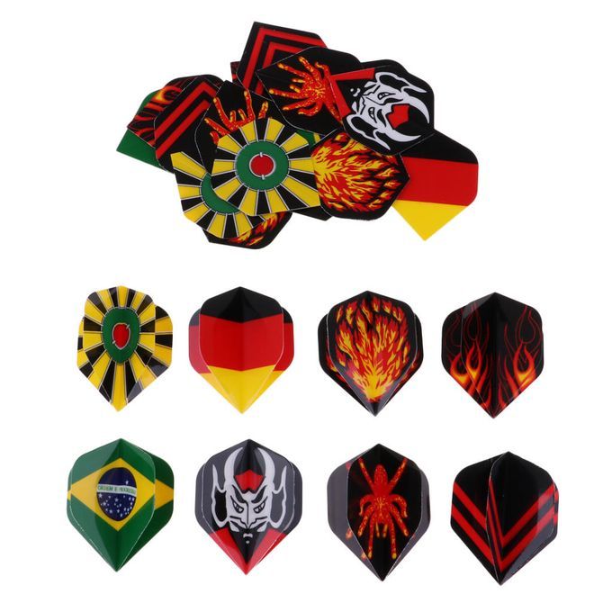 Standard Dart Flights Professional Durable Darts Tails 24 Assembly