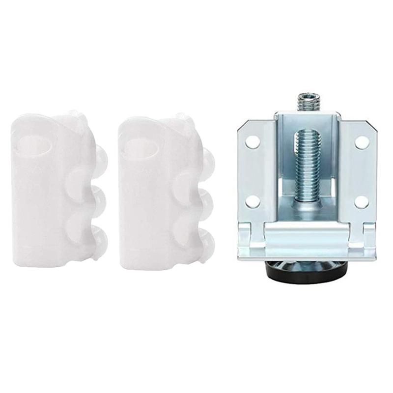 2 Silicone Wall-Mounted Removable Shower Head Brackets