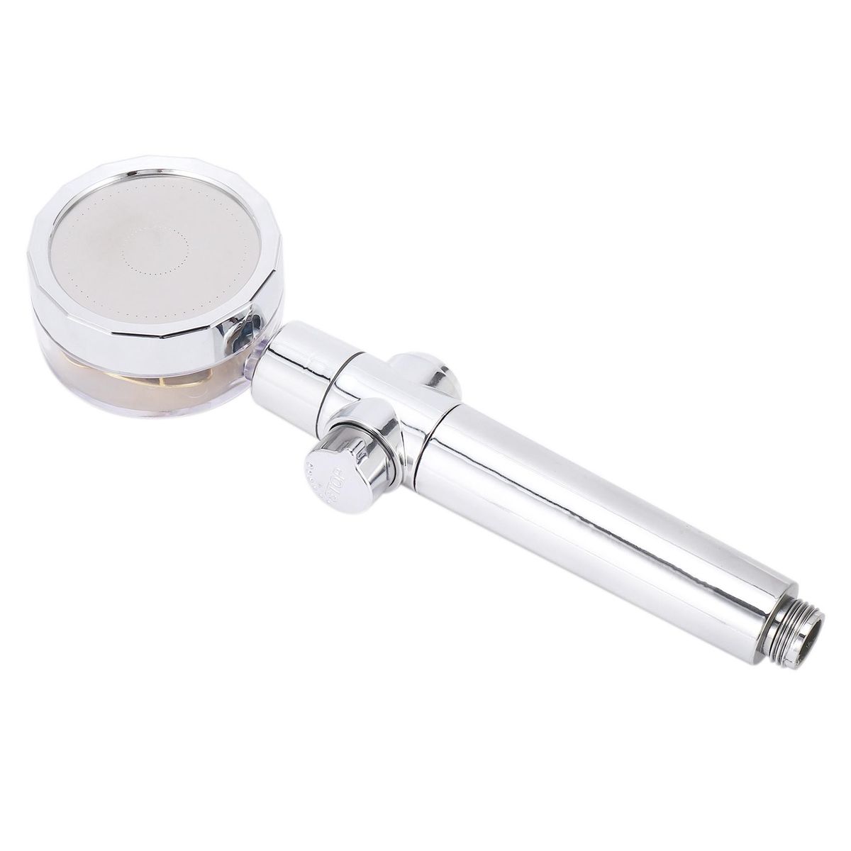 Detachable Handheld Shower Head Water Saving Flow Rotating