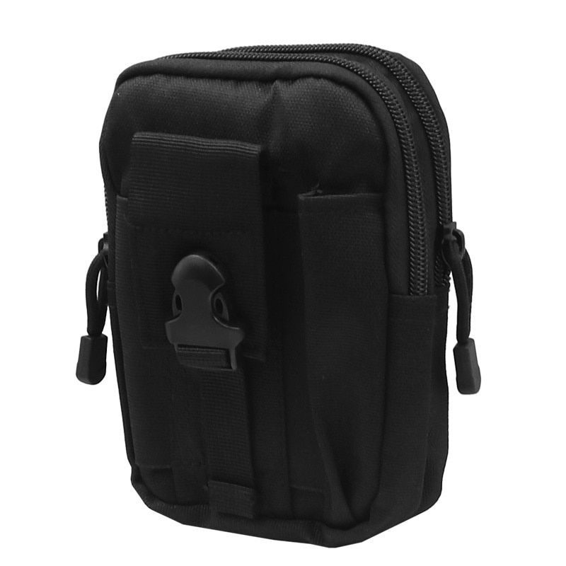 Outdoor Men Waist Pack Sports Tactics Bag  Waterproof Mountaineering Mobile Phone Large Capacity Nylon Tool Waist Bag