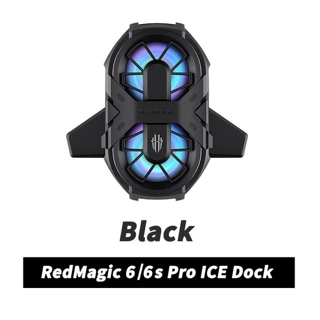 Nubia RedMagic 6 Gaming Phone Dual Core Fan Cooler For Red Magic 6 Pro ICE Dock Redmagic 6S Pro Cooling Back Clip