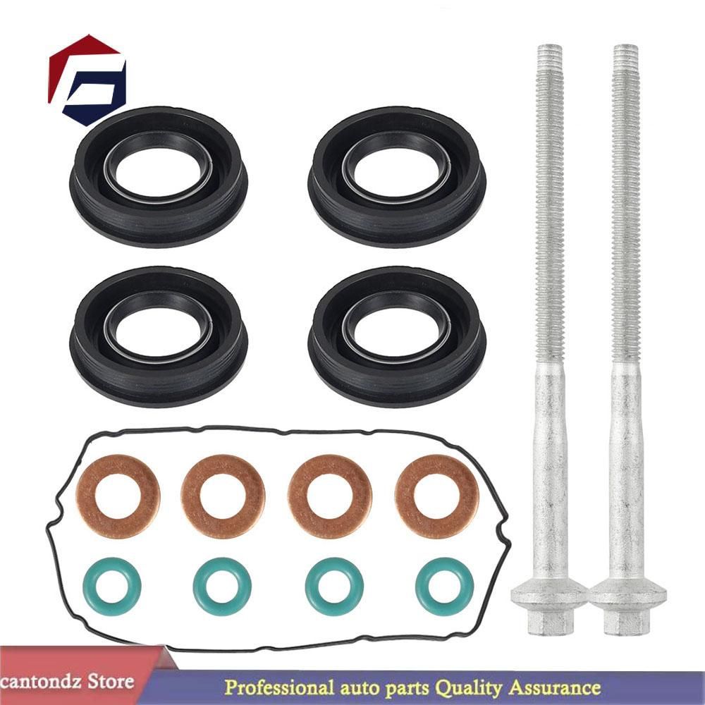 1Set FOR FORD TRANSIT MK7 2.2 TDCi INJECTOR SEALS BOLTS   ROCKER COVER GASKET 1372490