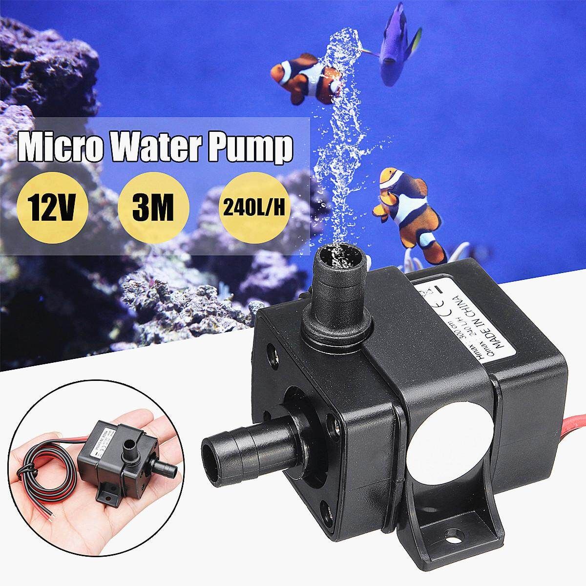 DC12V 3M 240L / H Brushless Submersible Water Pump Fountain Pool Aquarium
