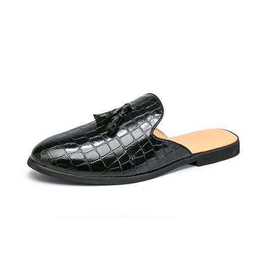 Alencia Half Shoes Mules - Black