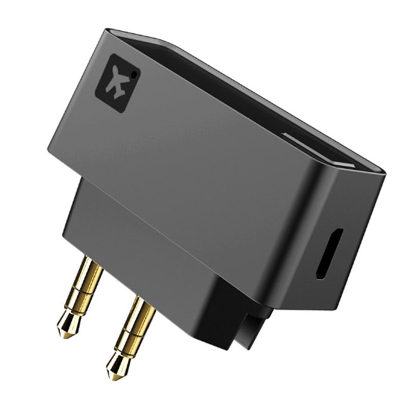 Bluetooth Adapter BT5.0 Airplane Flight Adapter Wireless