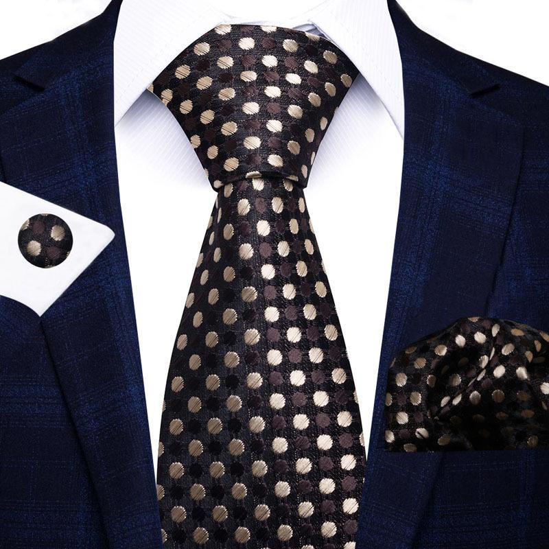 Men'S Business Tie Gift Box Striped Tie Set S213