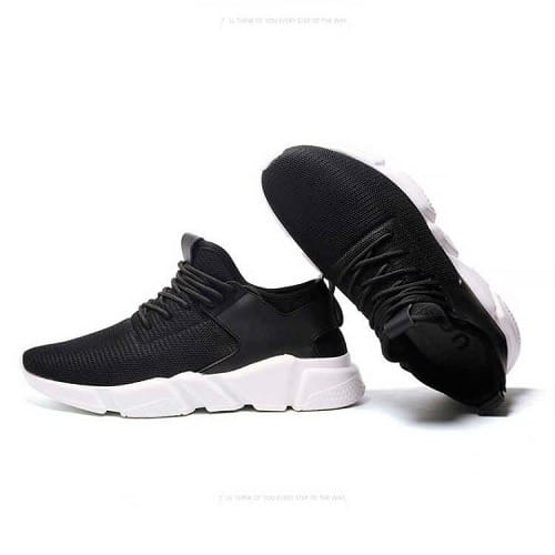 Men's Flexible Sneakers - Black