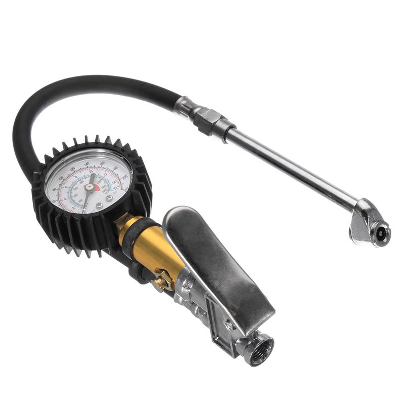 Tire Pressure Gauge Inflator Digital Tire Inflator Deflator 220 PSI For SUV Bike RV Motorcycle Car