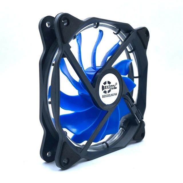 12v 0.2a Solar Eclipse Chassis 12cm Cooling Heat Dissipation