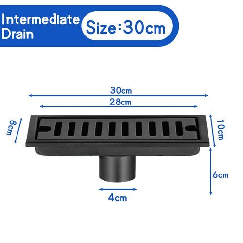 Stainless Steel Shower Tile Insert Linear Drain