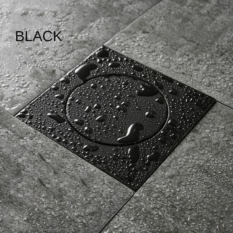 BrSquare Pop Up Floor Drain For Bathroom Shower Room Floor