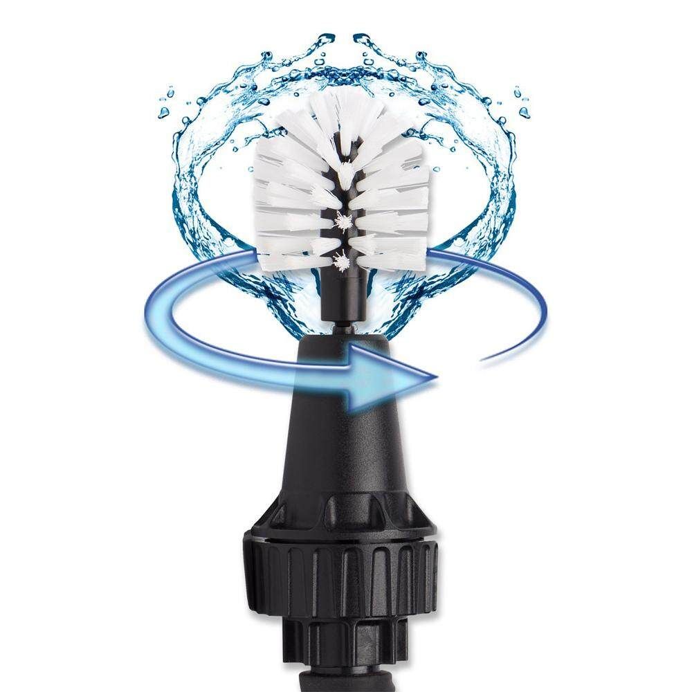 Water Driven Rotary Brush