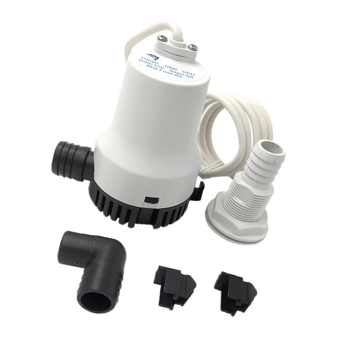 Submersible 1000GPH 12V Marine Bilge Pump Caravan Boat RV 1 Inch