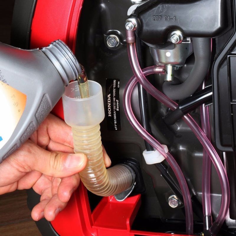 Flexible Oil Change Funnel For Honda Generator Eu1000i Oil