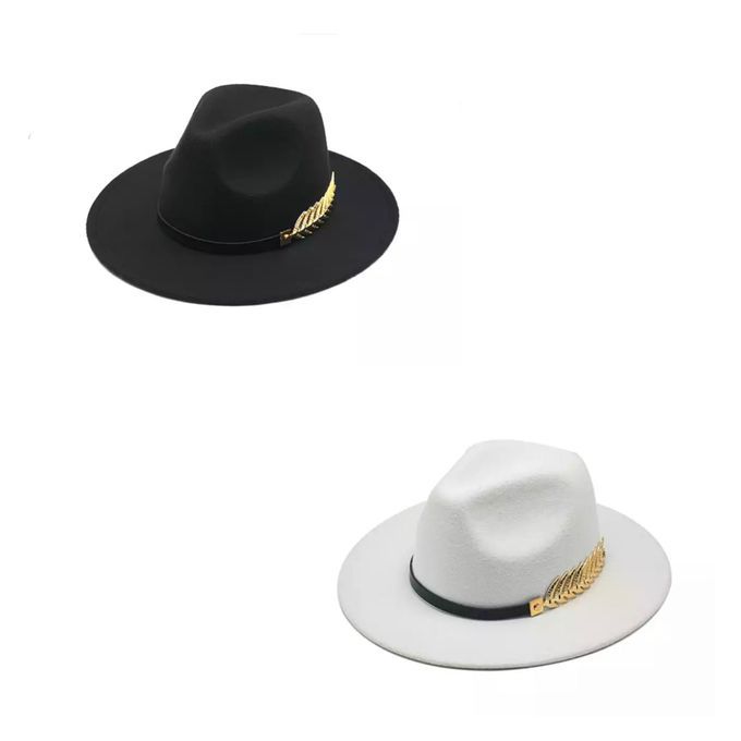 2 In 1 Premium Unisex Fedora Hat
