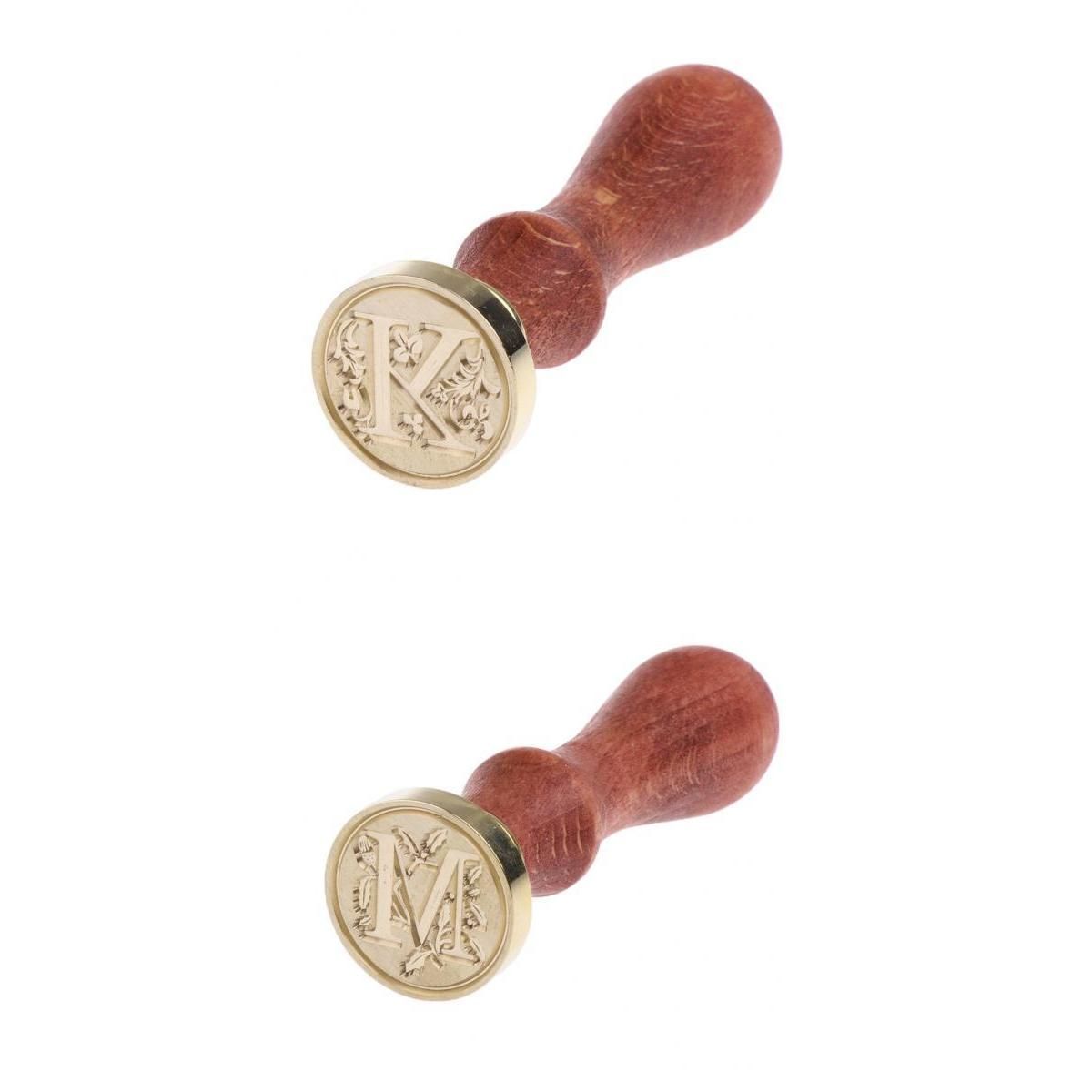 Shamjina 2pcs DIY Brass Head  And M Sealing