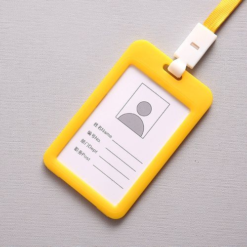 Id Card Holder Credit Card Holders With Neck Strap 30pcs