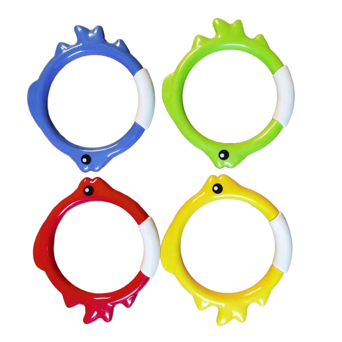 Fun Fish Dive Rings Creative Underwater Pool Toys for Kids Adults