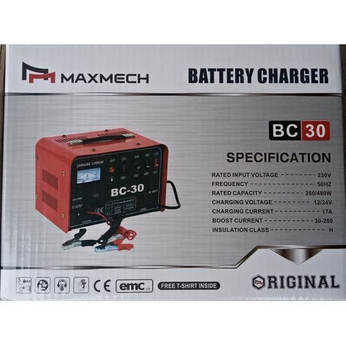 BATTERY CHERGER BC30 MAXMECH