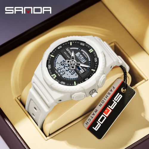 Sanda Student's Sport Watch Waterproof Digital Watches For Women 9030