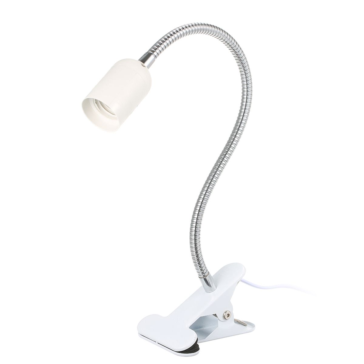 AC110-220V 50W E27 Bulb Base Socket Holder Desk Lamp (Bulb