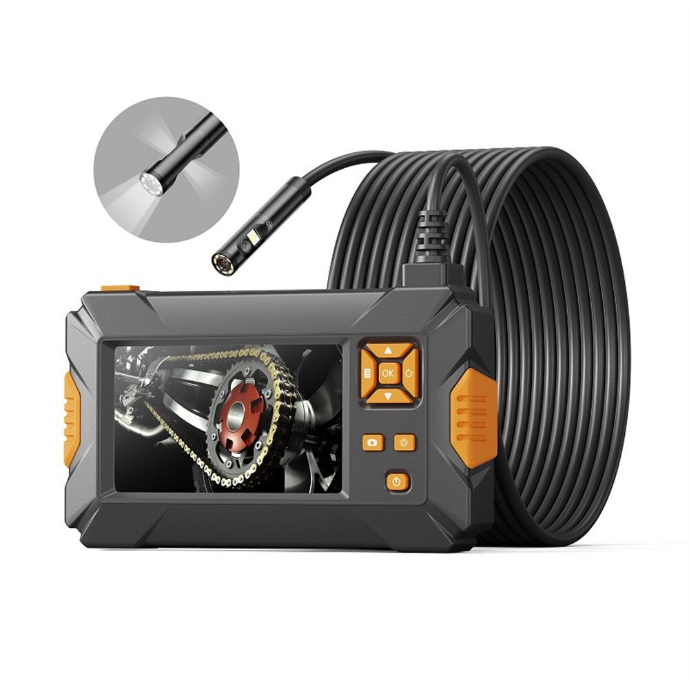Handheld Industrial Endoscope Camera 4.3\'\' Screen HD1080P