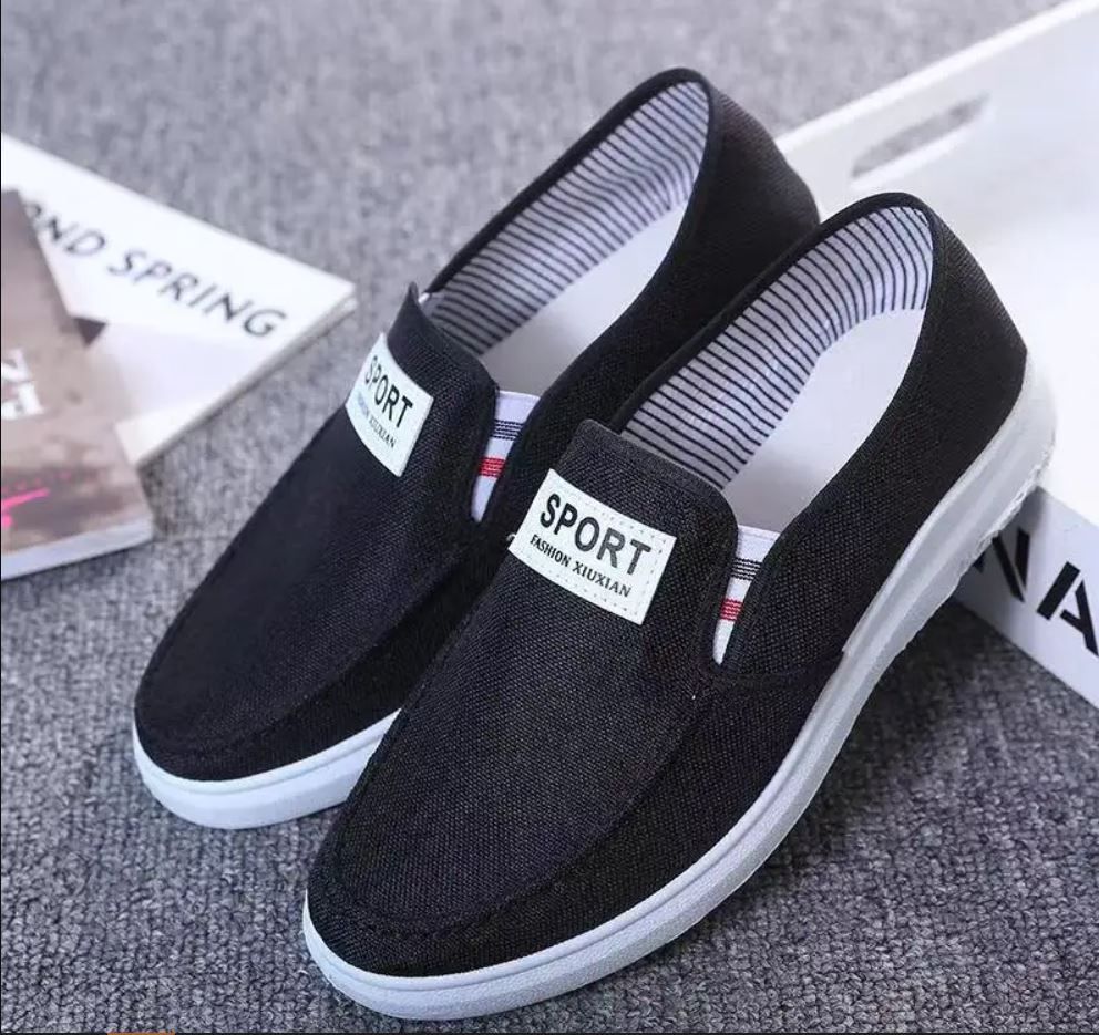 Men's Low Cut Shoes - Cheap Black Cooperate Business Shoes