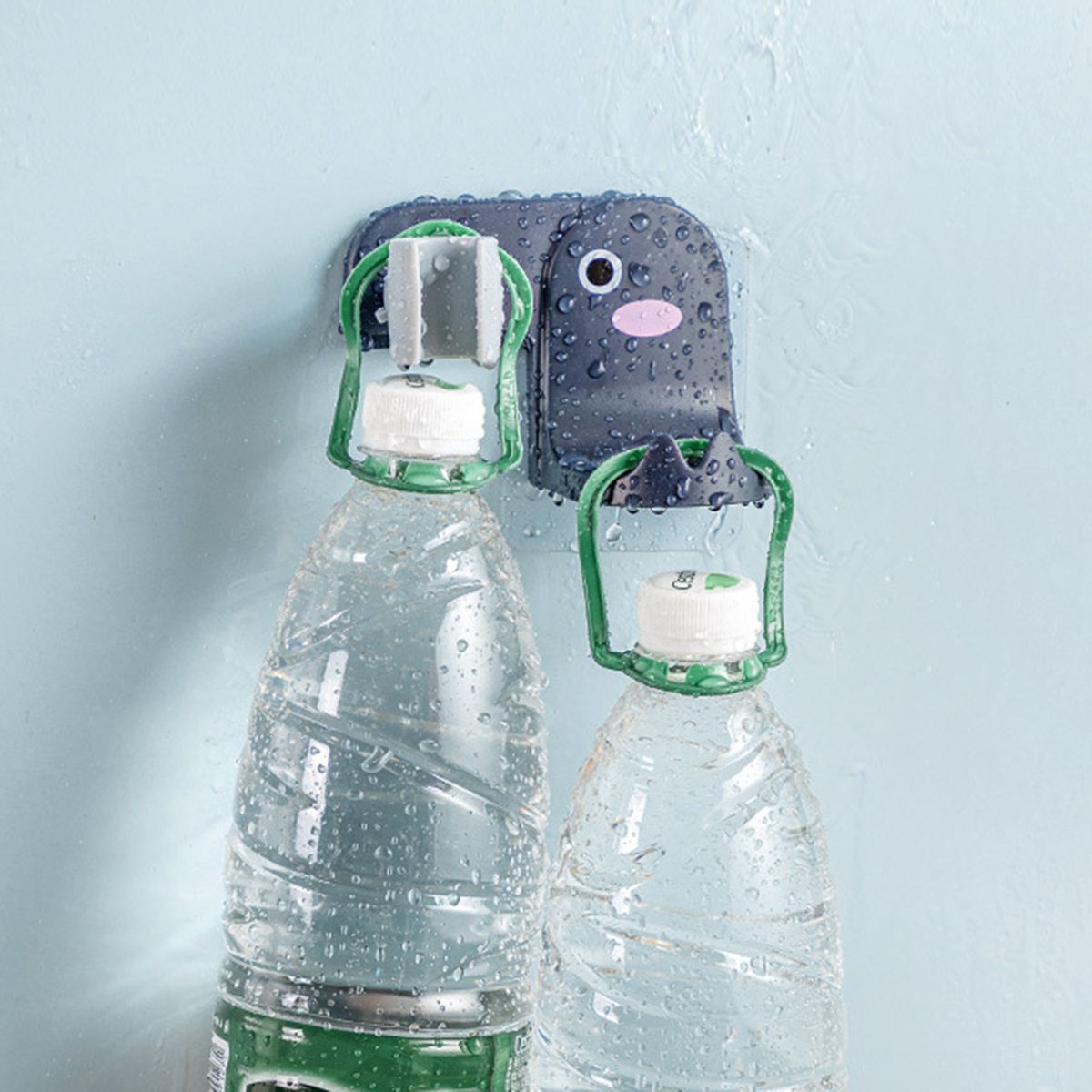 Shower Head Holder Shampoo Holder Shower Bracket Blue