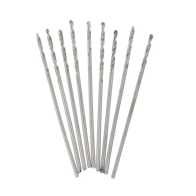 10pcs 0.8mm Twist Drill Bit Power Tools For Metal Wood Working